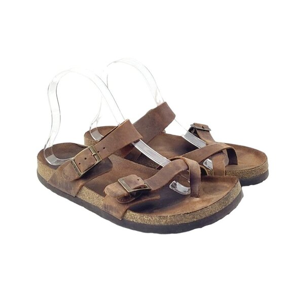 Mountain Sole Flat‎ Sandals Women's Shoes - Size 9 - Picture 1 of 8